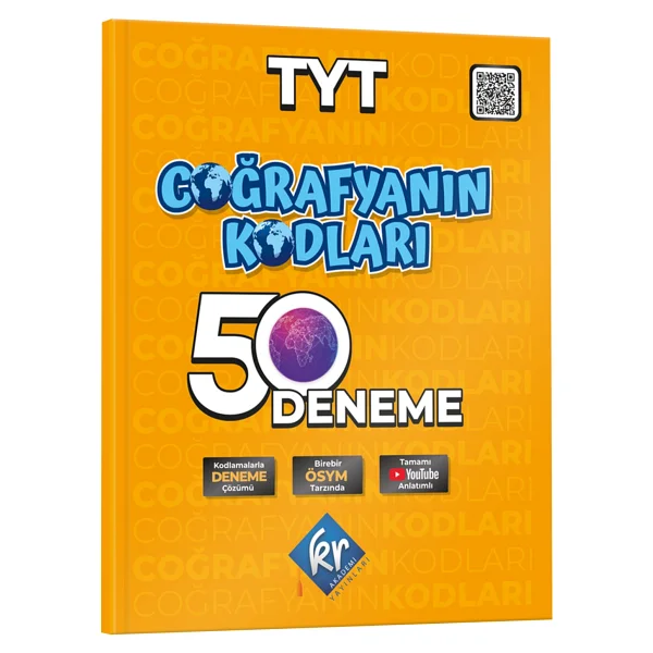 Kr Akademi Yayınları Tyt Coğrafyanın Kodları Çözümlü 50 Deneme - Görsel 3