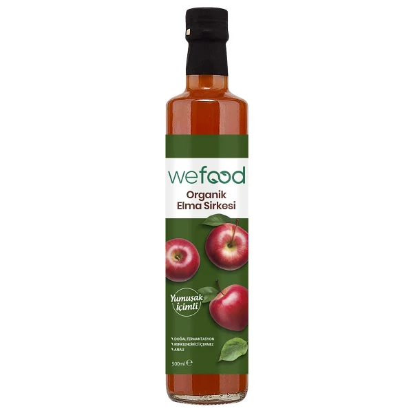 Wefood Organik Elma Sirkesi 500 Ml - Görsel 8