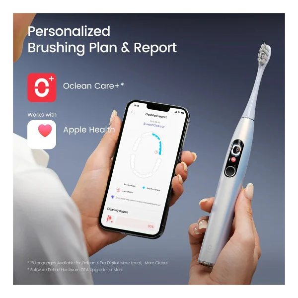 Oclean X Pro Digital Şarjlı Diş Fırçası - Görsel 6