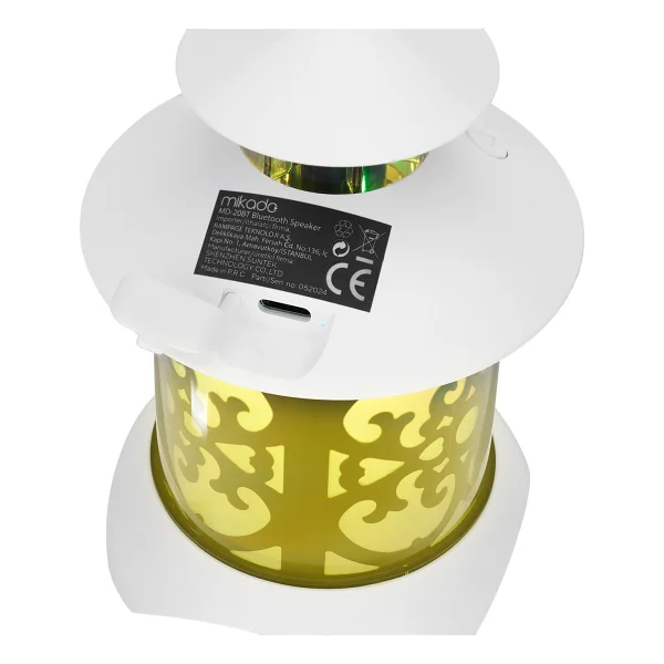 Mikado Md-20bt Beyaz Bluetooth Hoparlör - Görsel 7
