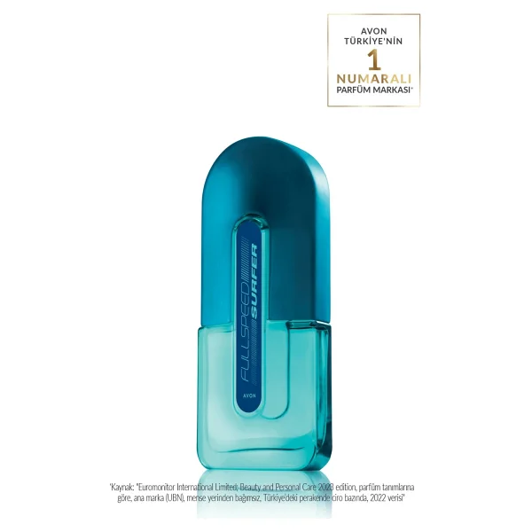 Avon Full Speed Surfer Edt 75 Ml Erkek Parfüm - Görsel 4
