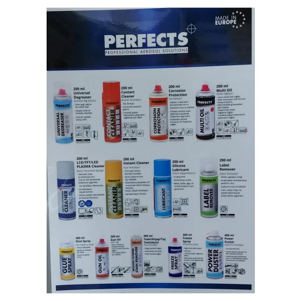 Perfect S Multi Oil Çok Amaçlı Yağlama Spreyi 400 Ml - Görsel 2