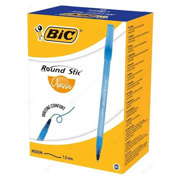 Bic Round Stic 60'lı Tükenmez Kalem - Görsel 7