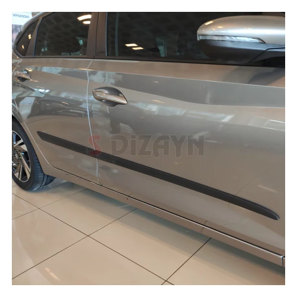 S-Dizayn Hyundai I20 Abs Plastik Yan Kapi Koruma Citasi 2021 Uzeri A+ Kalite - Görsel 5
