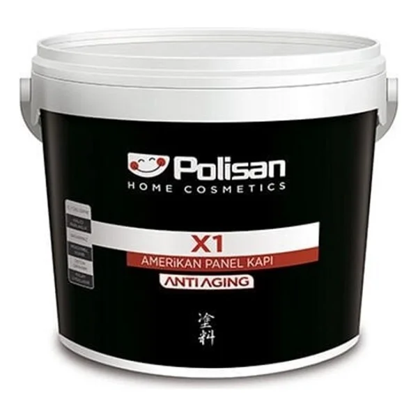 Polisan X1 Amerikan Panel Kapı Boyası 1013 İnci Beyazı 0.75 L - Görsel 3
