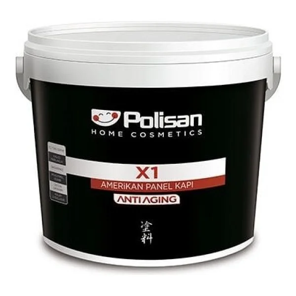 Polisan X1 Amerikan Panel Kapı Boyası 1790 Yeni Krem 0,75 Ltıtre Ral 1015 - 0,75l - Görsel 3
