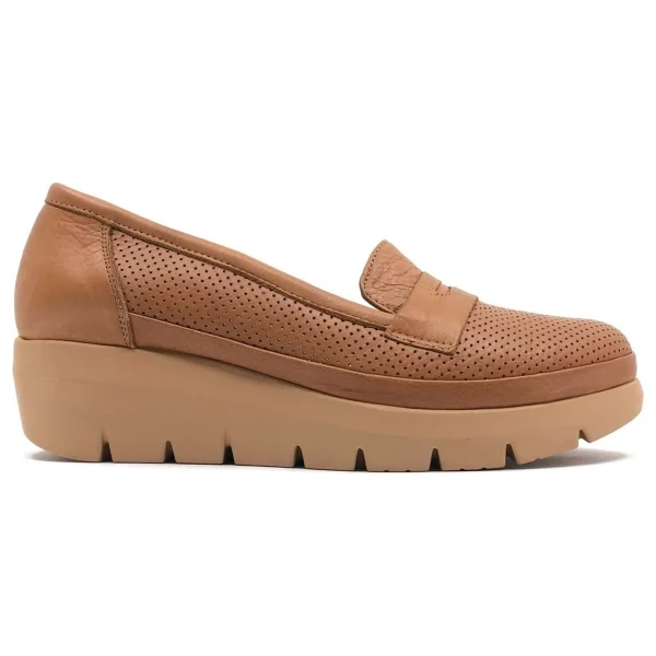 Greyder 59016 Zn Deri Dolgu Topuk Comfort Casual Kadın Ayakkabı - Taba - 40 - Görsel 2