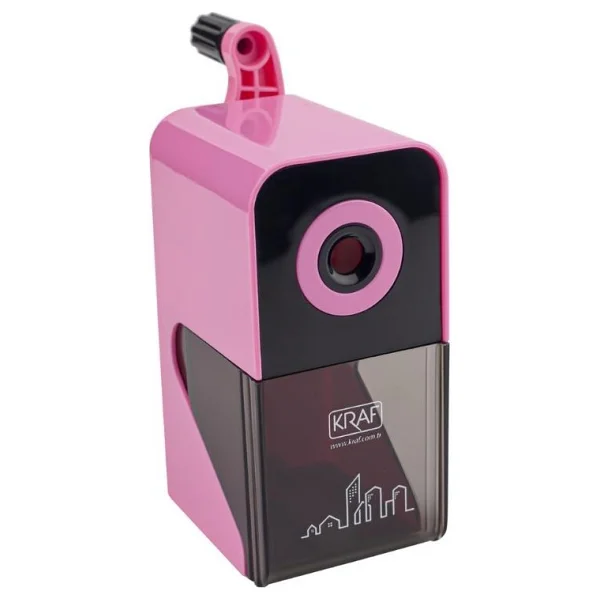 Kraf 700g Pembe Mini Kollu Kalemtıraş - Görsel 3