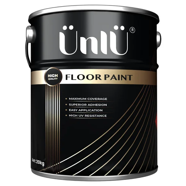 Ünlü Floor Paint Zemin Boyası - Gök Mavi - Görsel 10