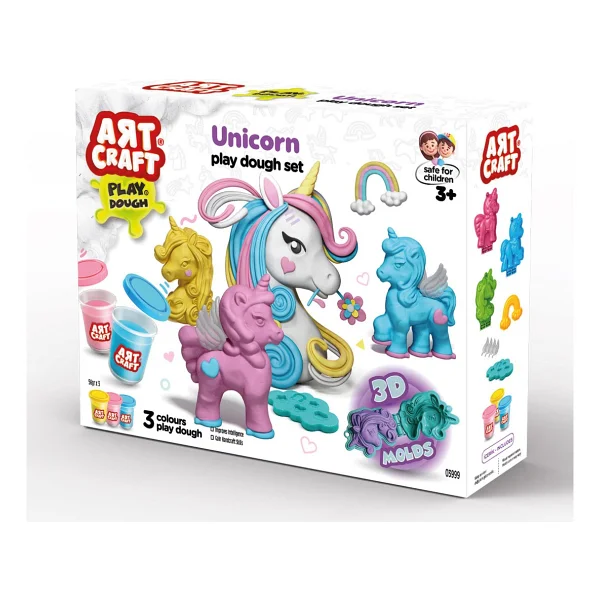 Art Craft Unicorn Oyun Hamuru Seti 168 gr 03999 - Görsel 2