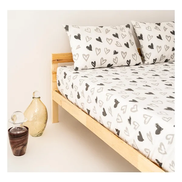 Soley Mix & Match Lover %100 Pamuk Çift Kişilik Çarşaf Seti - Görsel 6
