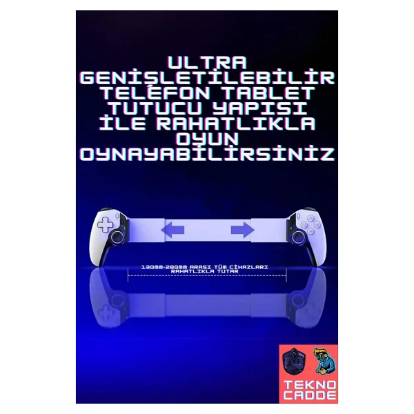 Beboncool D9 PS3/PS4-Android/Ios Akıllı Telefon Tablet Uyumlu Mobil Telefon Tutucu Joystick Gamepad - Görsel 3