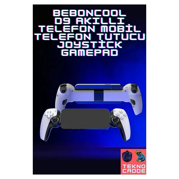 Beboncool D9 PS3/PS4-Android/Ios Akıllı Telefon Tablet Uyumlu Mobil Telefon Tutucu Joystick Gamepad - Görsel 4