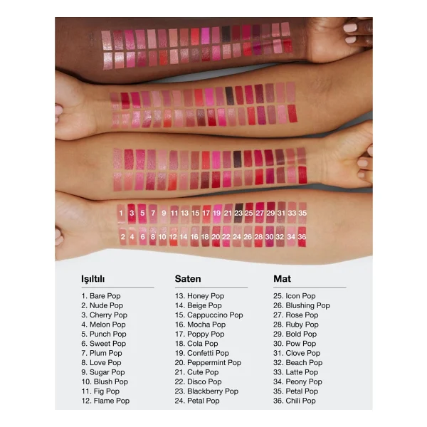 Clinique Pop Longwear Capuccino Pop Stick Ruj - Görsel 7
