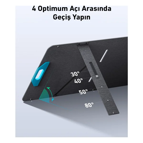 Anker Solix Ps200 A2436 200 W Taşınabilir Güneş Paneli - Görsel 10