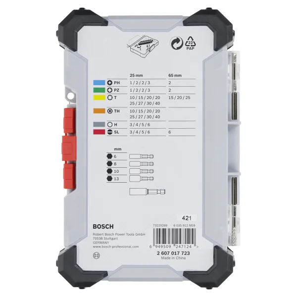 Bosch Professional Extra Hard 43 Pcs Vidalama Seti - Görsel 4
