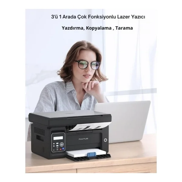 Pantum M6500nw Mono Çok Fonksiyonlu Lazer Yazıcı - Görsel 10