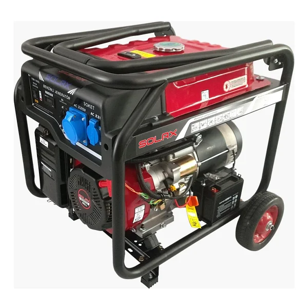 Solax Ym11000lqe 8.5 Kw Monofaze Marşlı Benzinli Jeneratör - Görsel 2