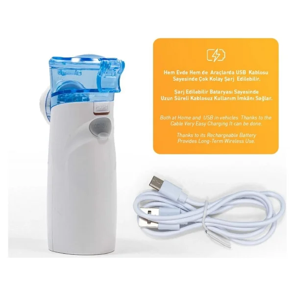 Kanz Ys 31 Taşınabilir Mesh Nebulizatör - Görsel 4