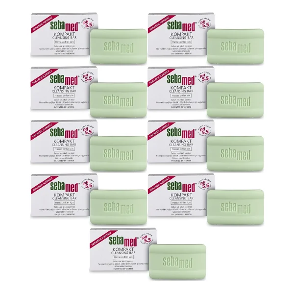 Sebamed Hassas Ciltler İçin 100 Gr 9 Adet Kompakt Sabun - Görsel 2