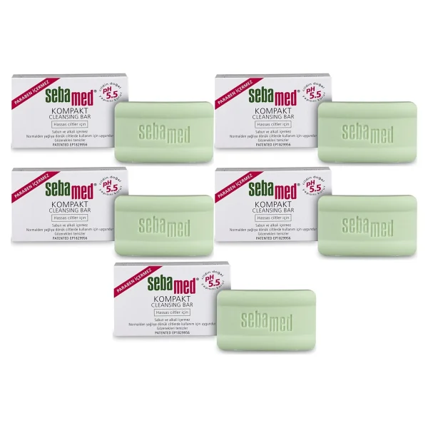 Sebamed Sabun Kompakt Hassas Cilt 100gr (5 Li Set) - Görsel 2