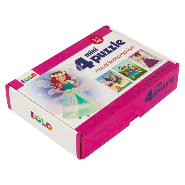 Eolo Masal Kahramanları 4 Mini Puzzle - Görsel 5