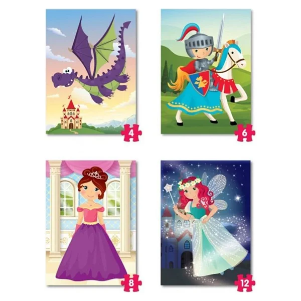Eolo Masal Kahramanları 4 Mini Puzzle - Görsel 2