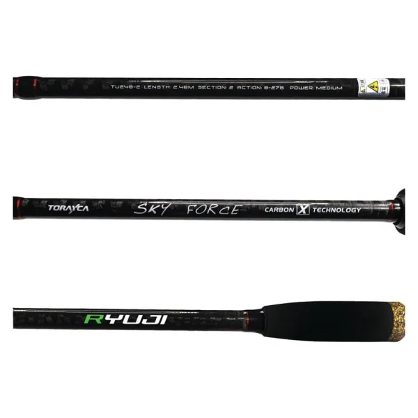 Ryuji Sky Force 248 Cm 8-27 Gr 2 Parçalı Spin Kamış - Görsel 2