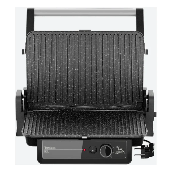 Gazzella Tst 1000 S Tostum 2000 W Tost Ve Izgara Makinesi Siyah - Görsel 8