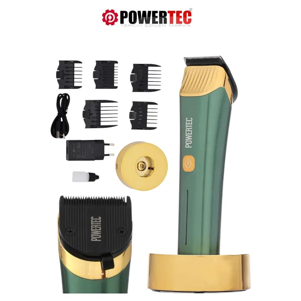 Powertec Tr-9700 Sakal Ve Saç Kesme Makinesi - Görsel 10