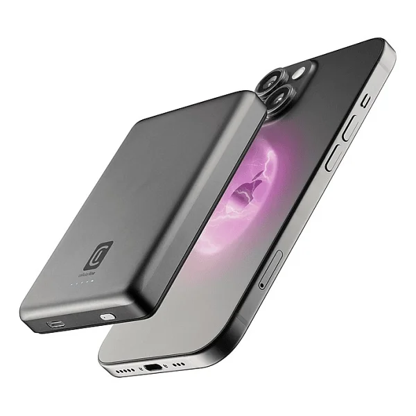 Cellularline Lite Mag 10000 mAh Hızlı Şarj Magsafe Powerbank - Görsel 6