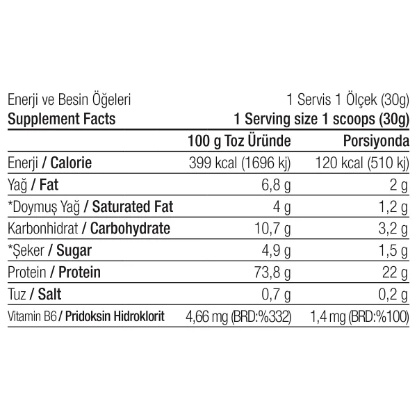 West Nutrition 3600 Gr Whey Protein Tozu - Görsel 2