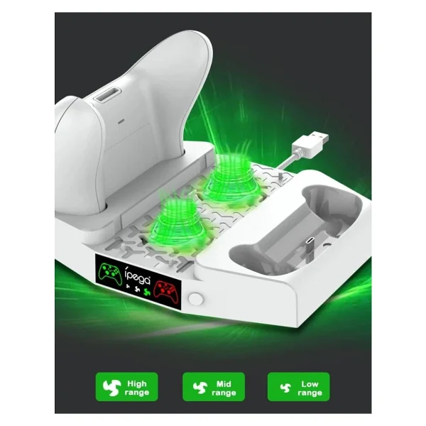 Xbox Series S Fanlı Şarj Standı Xbox Dikey Stand - Görsel 2