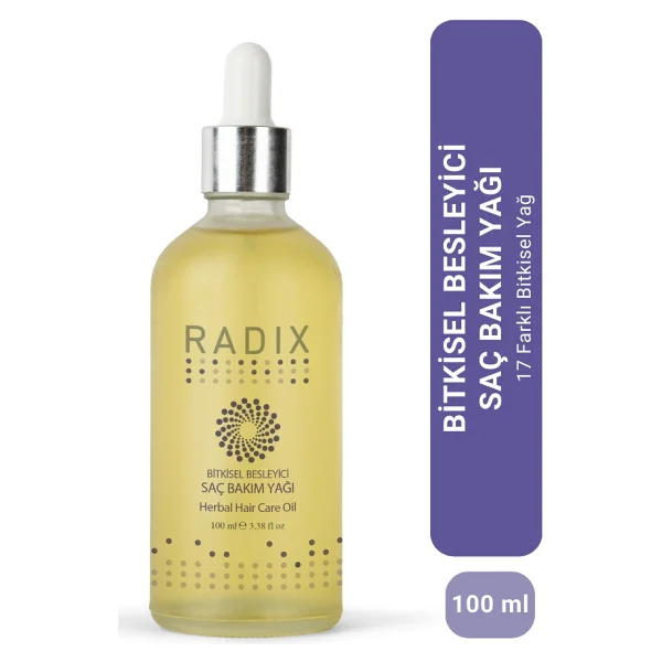 Radix Bitkisel Besleyici 100 Ml Saç Bakım Yağı - Görsel 2