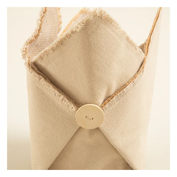 Chakra Button Saksılık 19 Cm Natural - Görsel 4