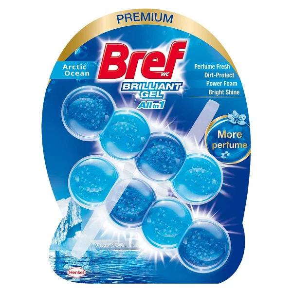 Bref Brilliant Gel Arctic Ocean 2x42 Gr Klozet Bloğu - Görsel 2