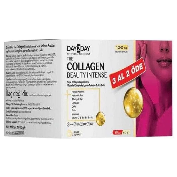 Day2day The Collagen Beauty Intense 90 Saşe - Görsel 2