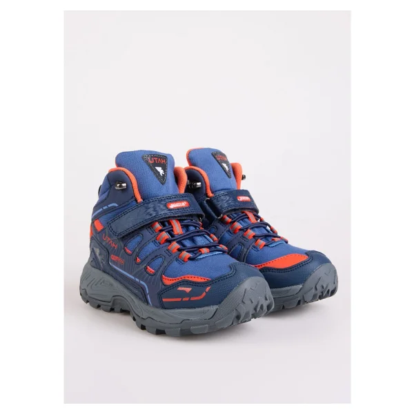 Joma Utah Jr 2403 Navy Orange Lacivert Çocuk Bot - Jutahw2403v - Görsel 2