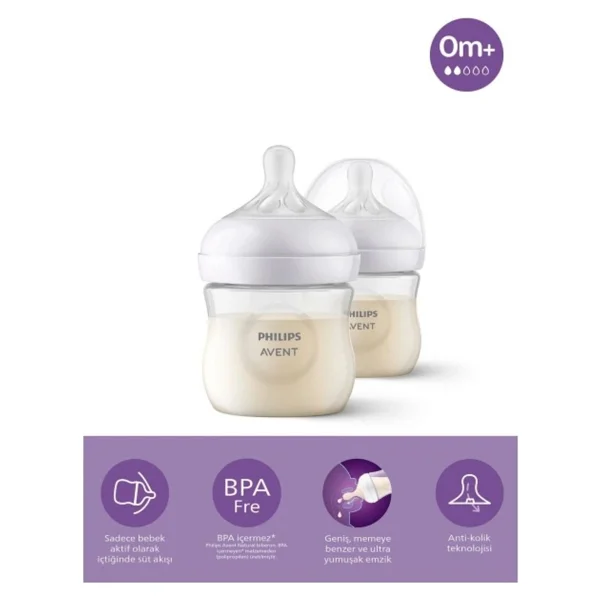Philips Avent Scy900/02 Natural Response Pp 125 Ml 2'li Biberon - Görsel 7