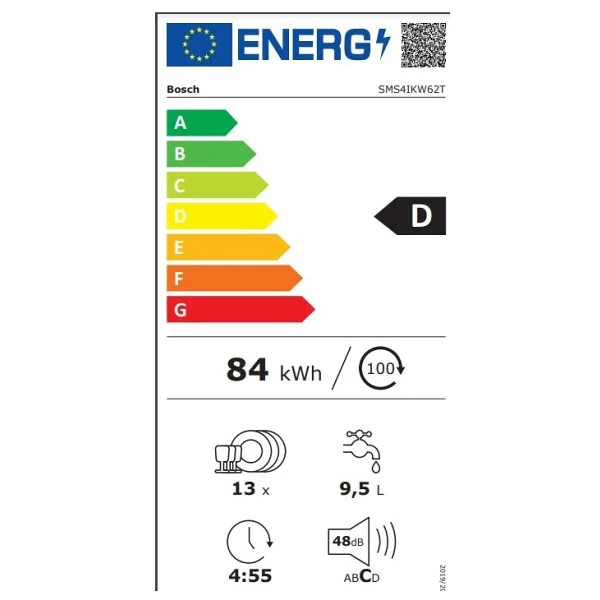 Bosch Sms4ıkw62t 6 Programlı Bulaşık Makinesi - Görsel 4