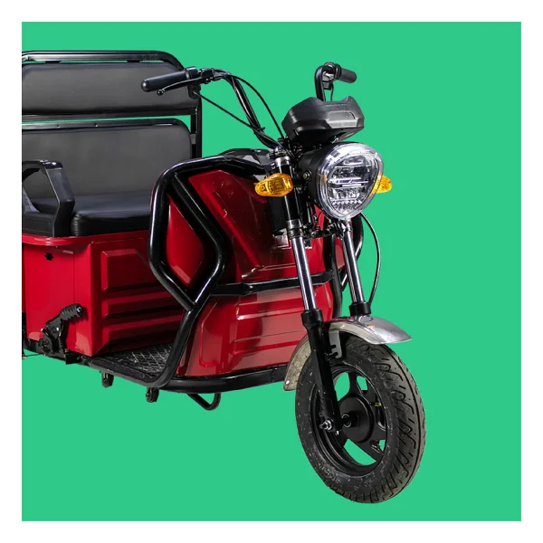 Apec Apt4 1000 W 3 Tekerlekli Elektrikli Motosiklet Beyaz - Görsel 6