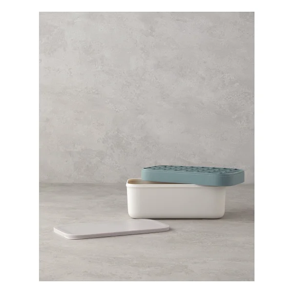 English Home Mia Silikon Buz Kalıbı 2'li 22x12 Cm Yeşil Renkli Pratik Kullanım - Görsel 2