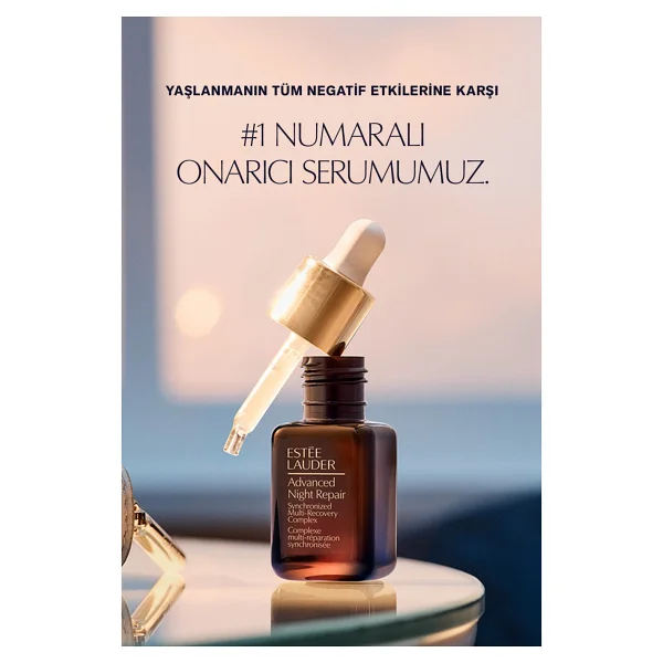 Estee Lauder Advanced Night Repair Aydınlatıcı Göz Bakım Seti - Supercharged Göz Kremi 15ml + 5ml, Serum 7ml - Görsel 3