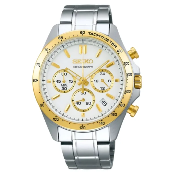 Seiko 5 Sports Skx Ssk019 Çelik Kordon Gümüş-Siyah Erkek Kol Saati - Görsel 3