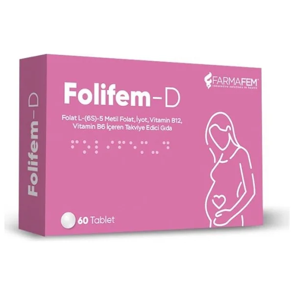 Farmafem Folifem D 60 Tablet - Görsel 3