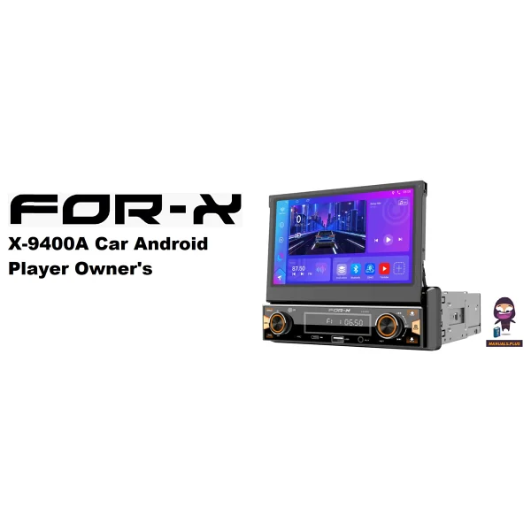 For-X X-9400A 4x60 W 7'' Android Oto Teyp - Görsel 2