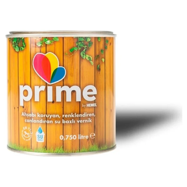 Hemel Prime Su Bazlı Renkli Ahşap Vernik - 0,75 Lt - Burma - Görsel 7