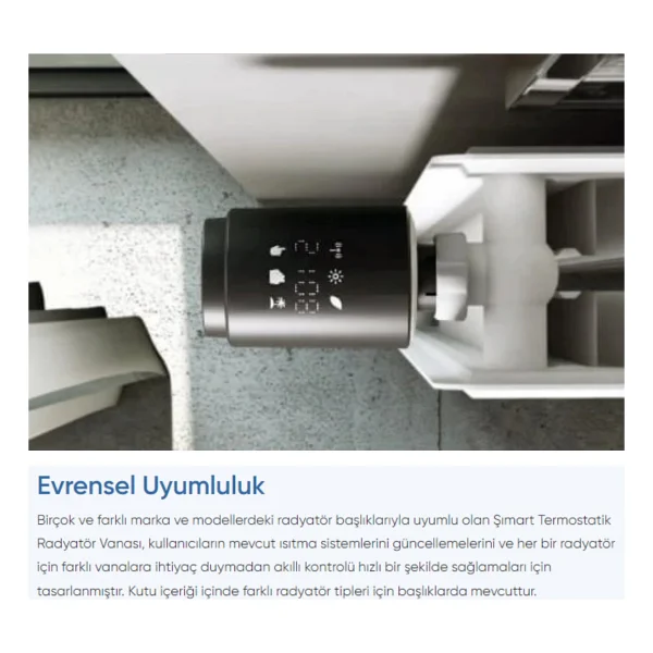 Şımart Sm-Trv-W Wi-Fi Akıllı Termostatik Radyatör Vanası - Görsel 3