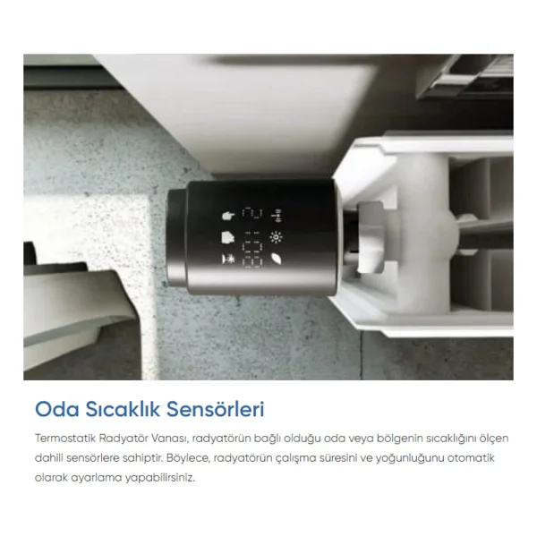 Şımart Sm-Trv-W Wi-Fi Akıllı Termostatik Radyatör Vanası - Görsel 4