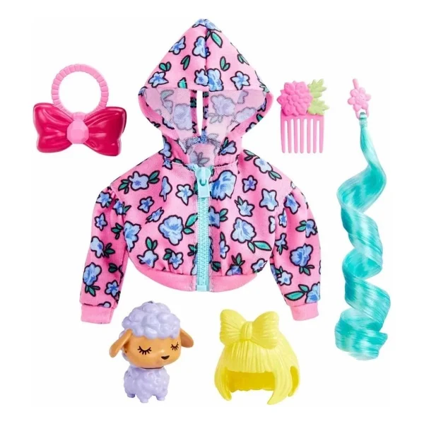 Barbie Extra Hayvan Dostları Ve Kıyafet Paketleri Hdj38 - Görsel 6
